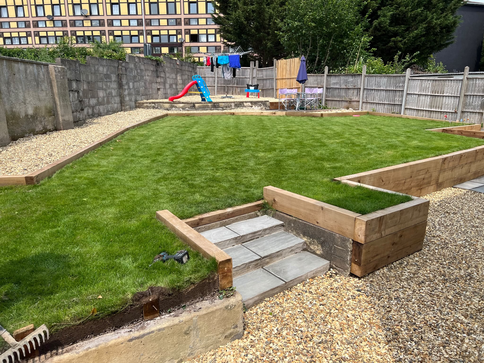 RT Landscaping completed project